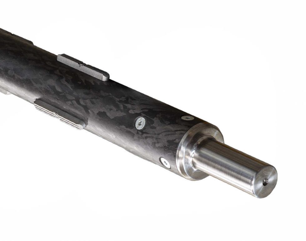 Carbon Fiber Pneumatic Expanding Shafts With Lugs