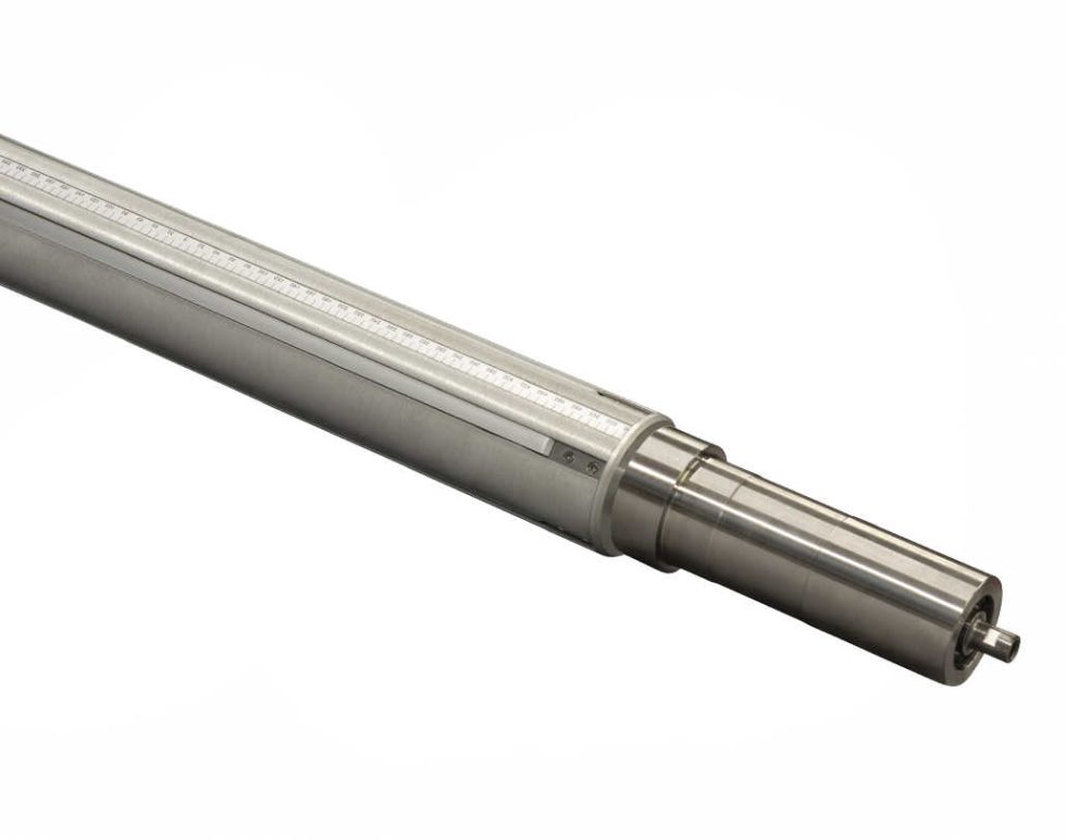 Pneumatic Expanding Shafts With Lateral Movement