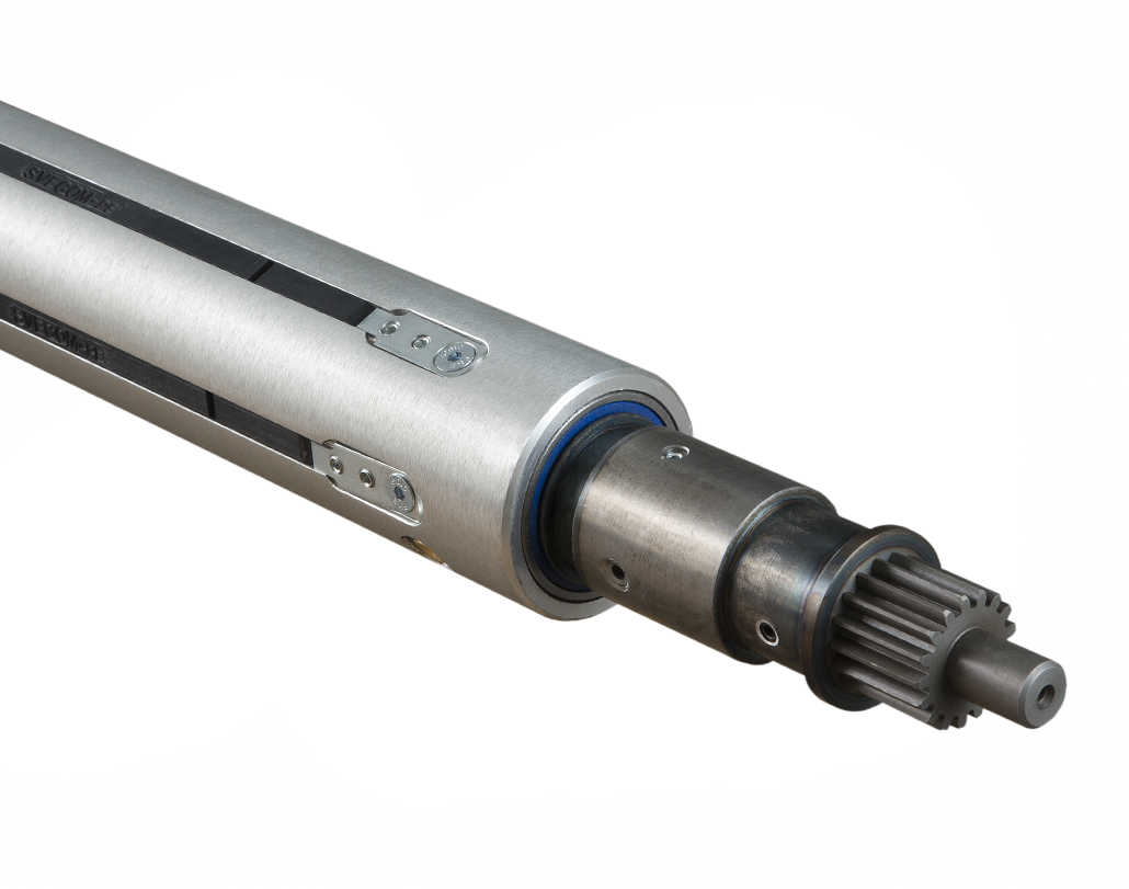 Pneumatic Expanding Shafts With Rotating Body