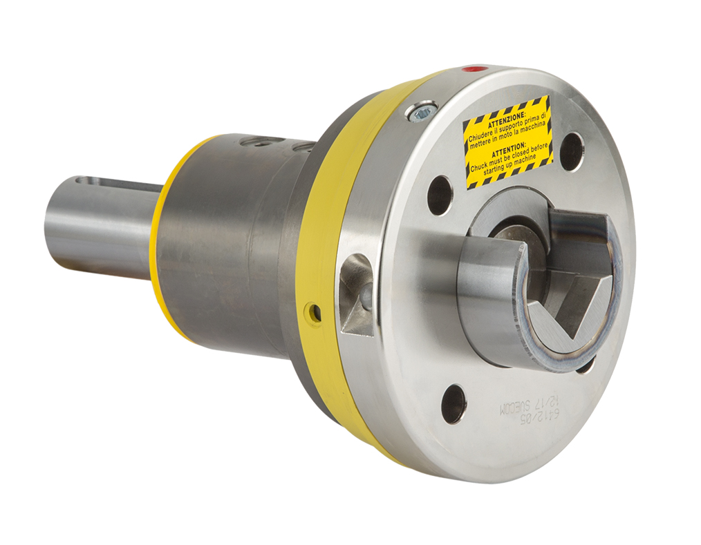 Self-Closing Mechanical Safety Chucks With Round-Squared Shaped and Sliding Ring
