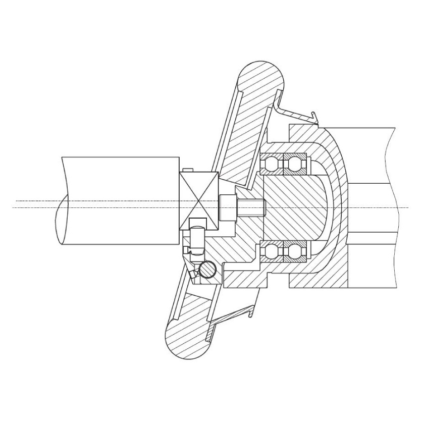 For Chucks with Axial Movement with Driving Pin