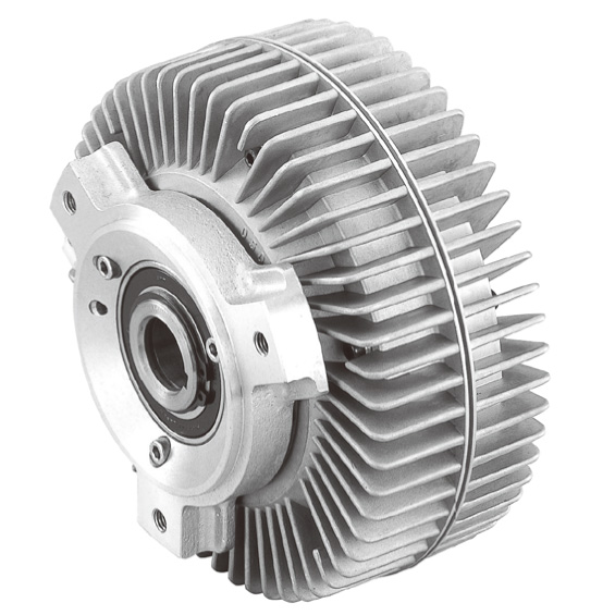 Hollow Spindle Magnetic Powder Brake PHB 025 ~ 100