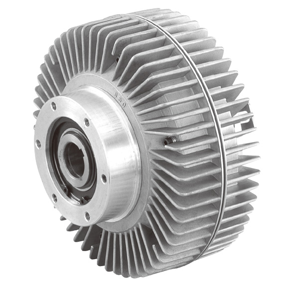 Hollow Spindle Magnetic Powder Clutch PHC 025 ~ 100